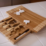 Concavo Cheese Cutting Board & Tools Set