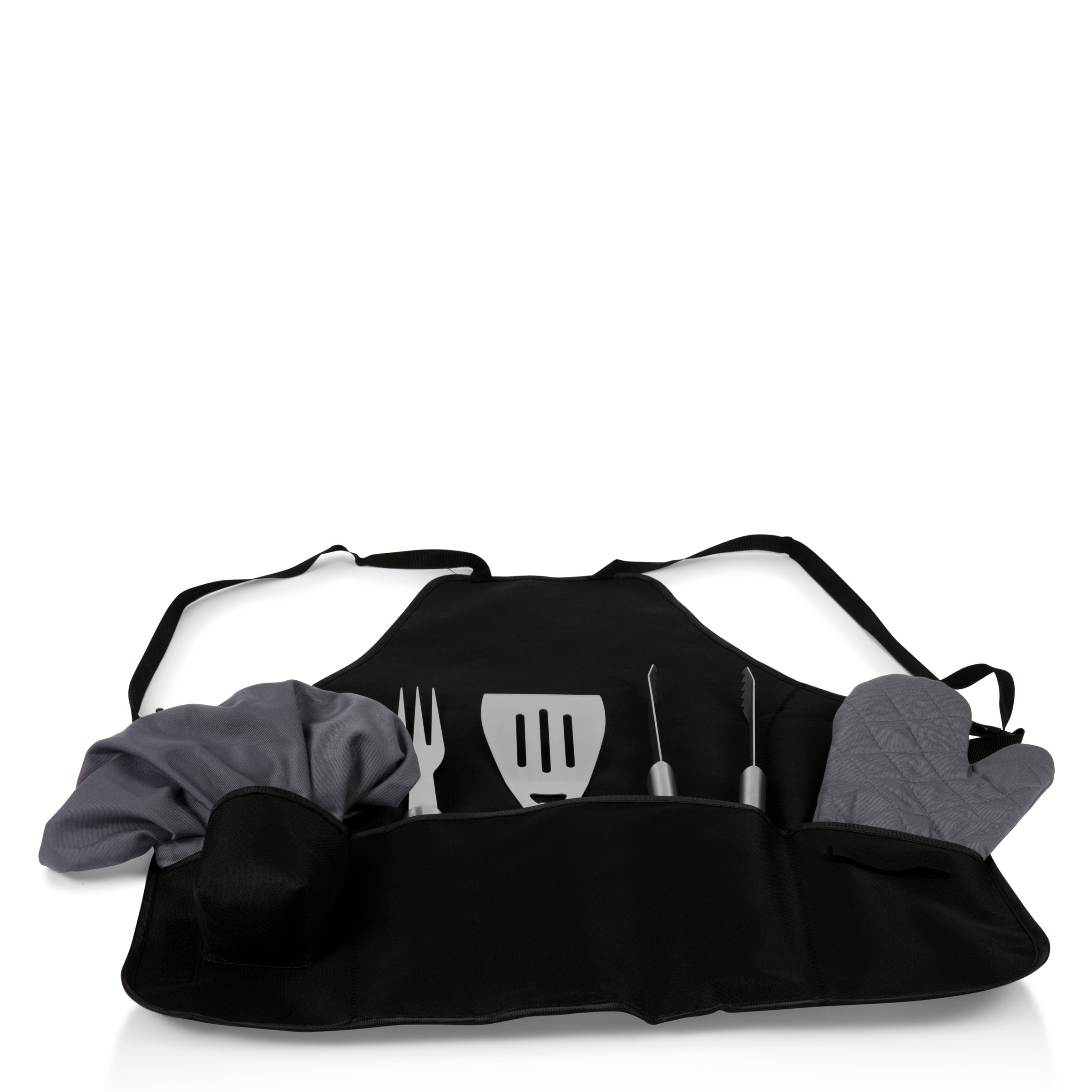 Rhode Island Rams - BBQ Apron Tote Pro Grill Set