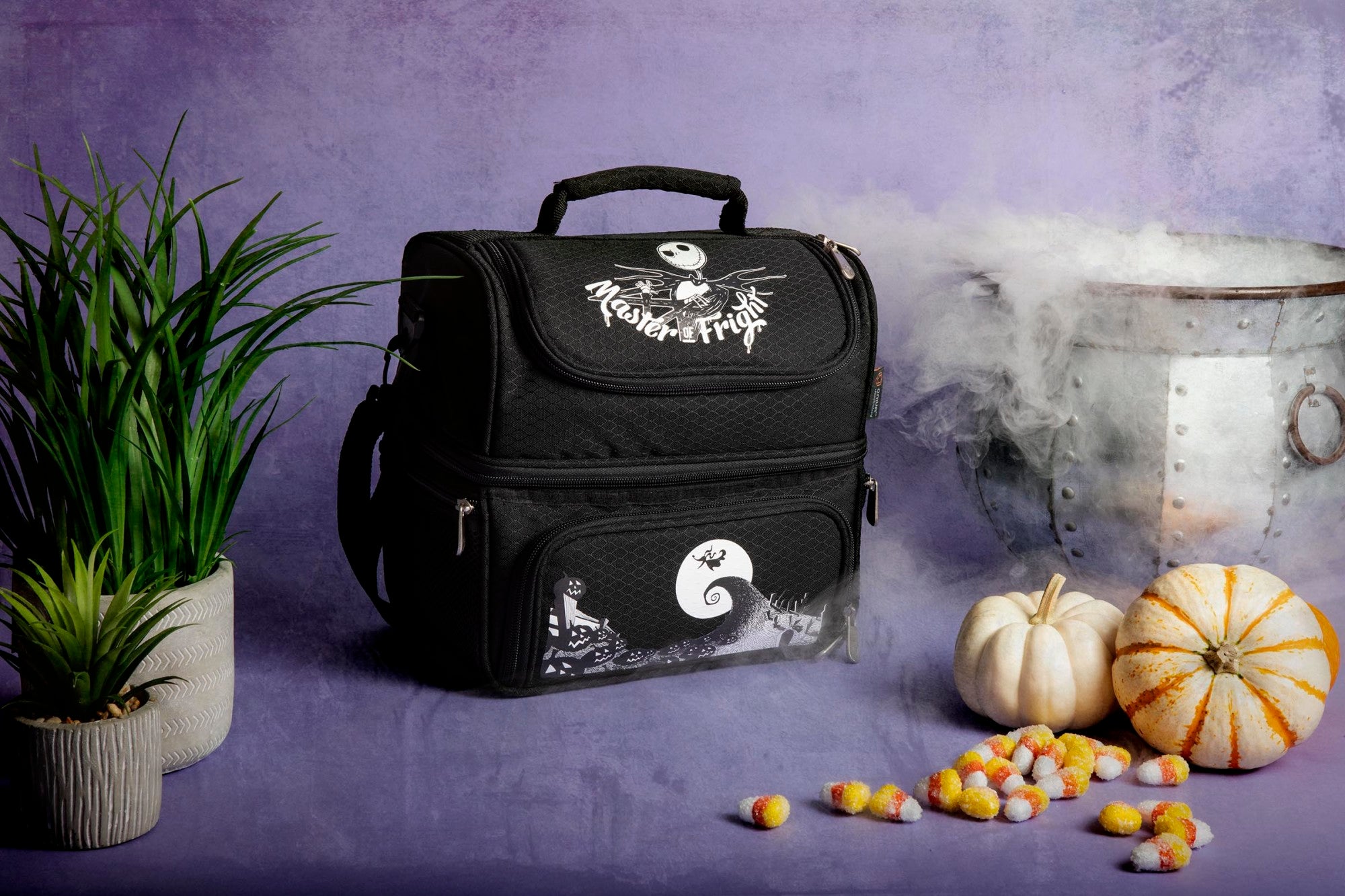 Nightmare Before Christmas Jack - Pranzo Lunch Bag Cooler with Utensils