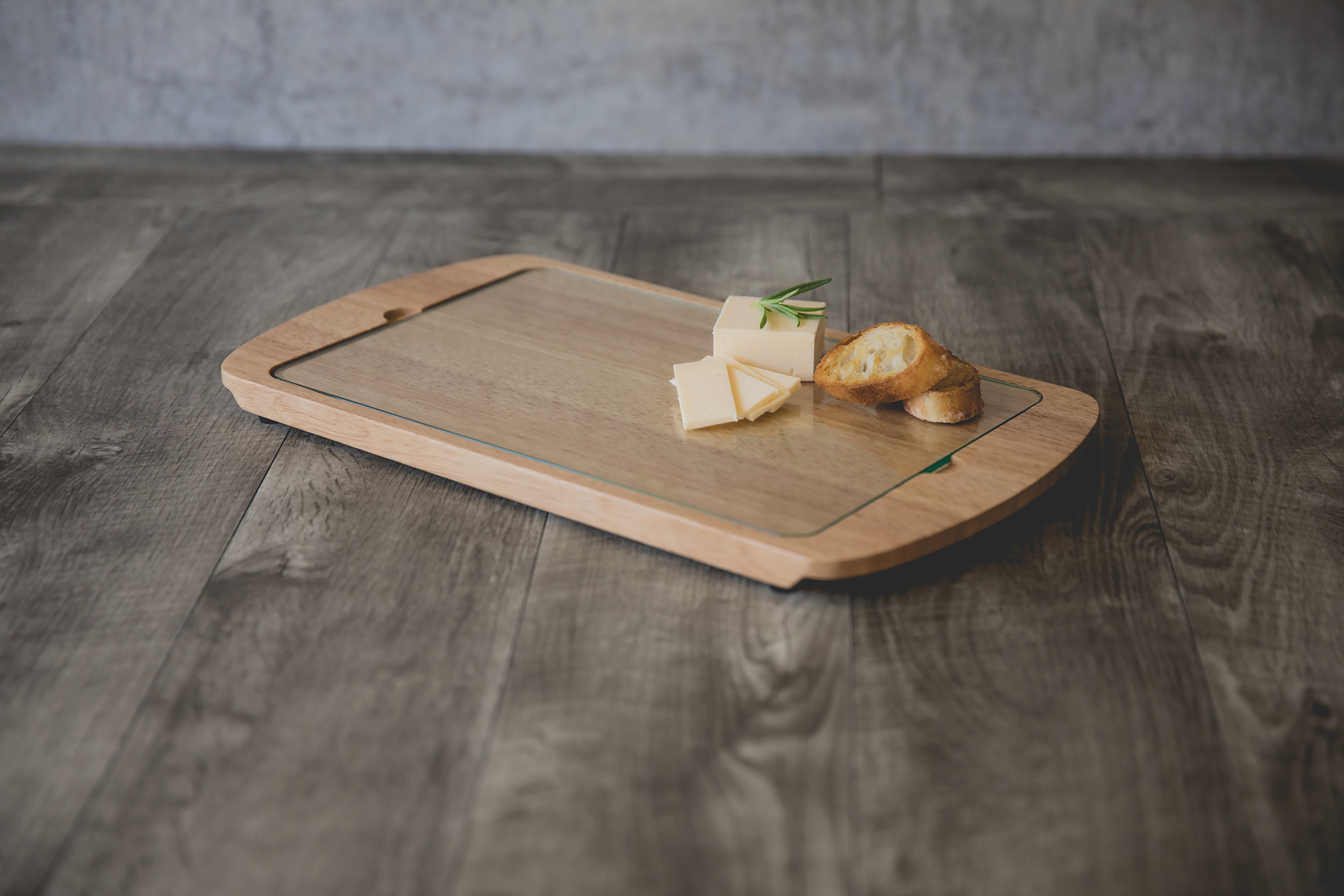 Billboard Glass Top Serving Tray