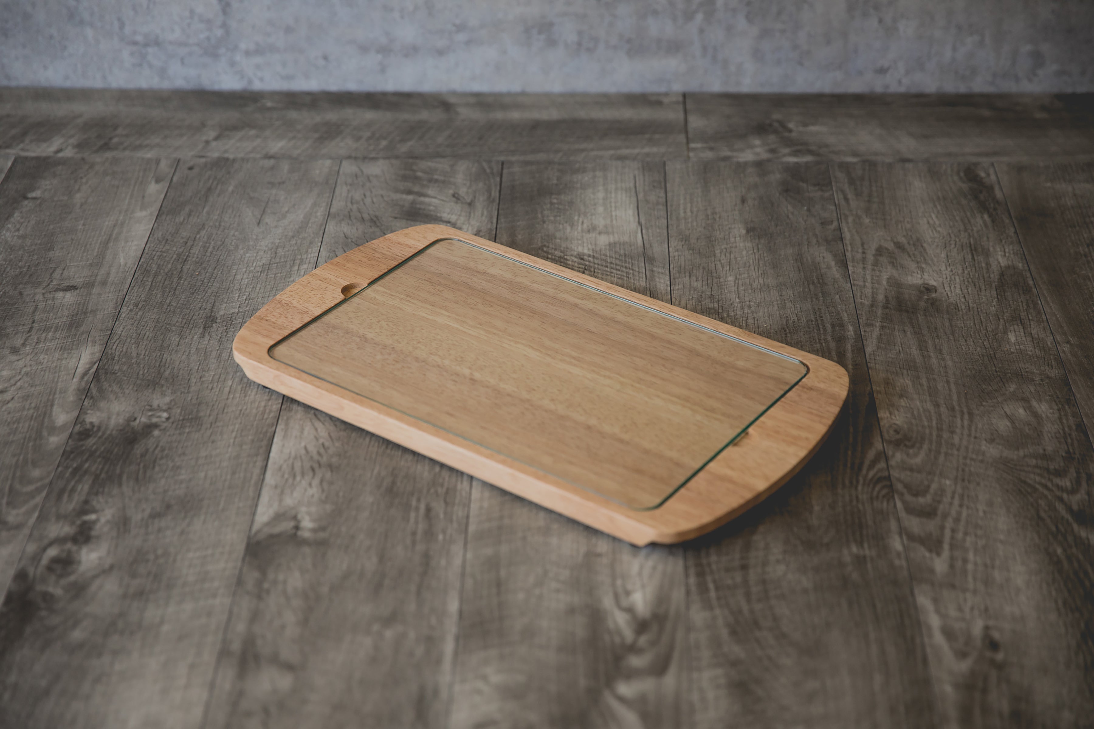 Billboard Glass Top Serving Tray