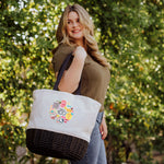 Disney 100 - Coronado Canvas and Willow Basket Tote