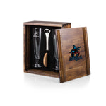 Miami Marlins - Pilsner Beer Glass Gift Set