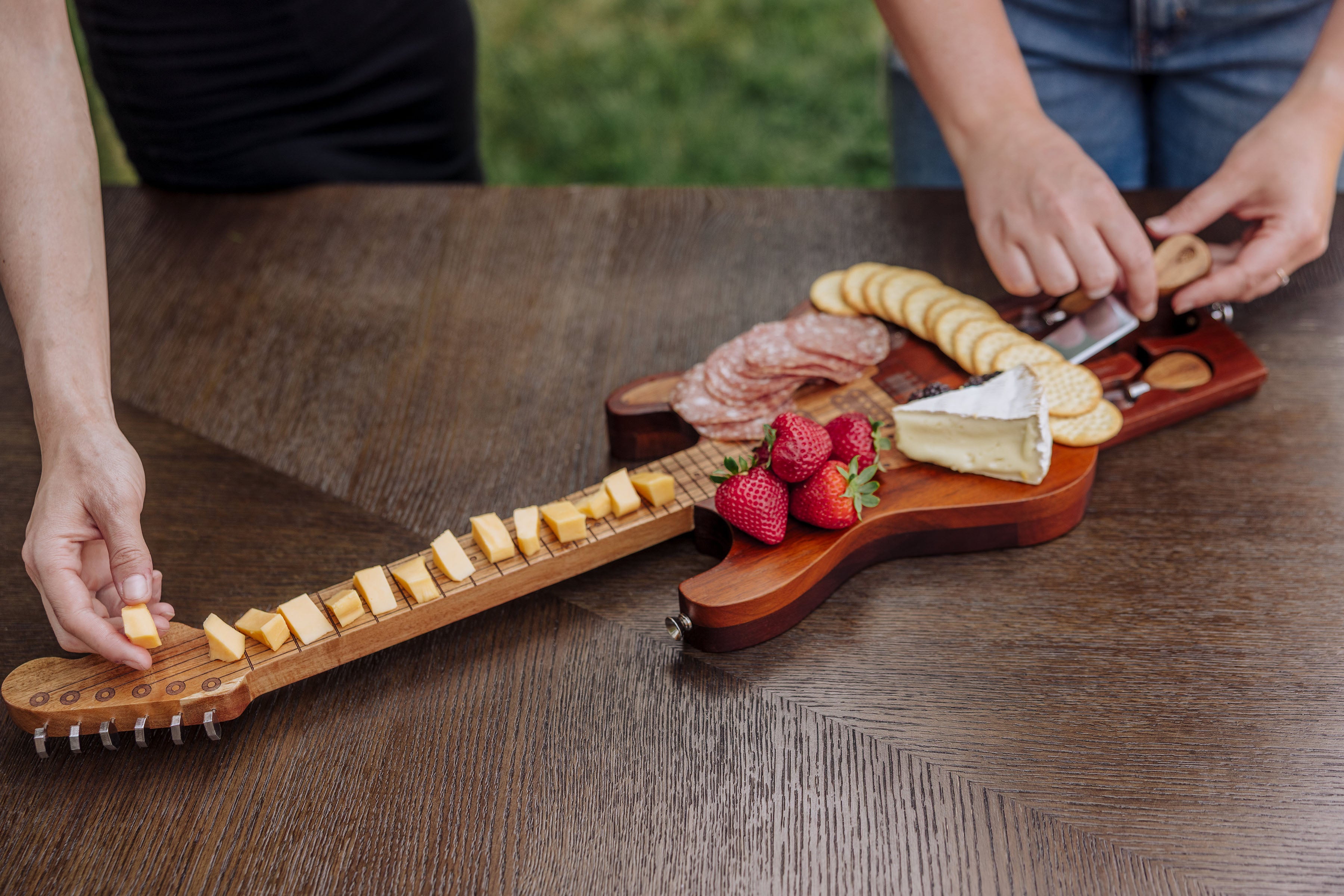 Guitar Legend Cheese Board