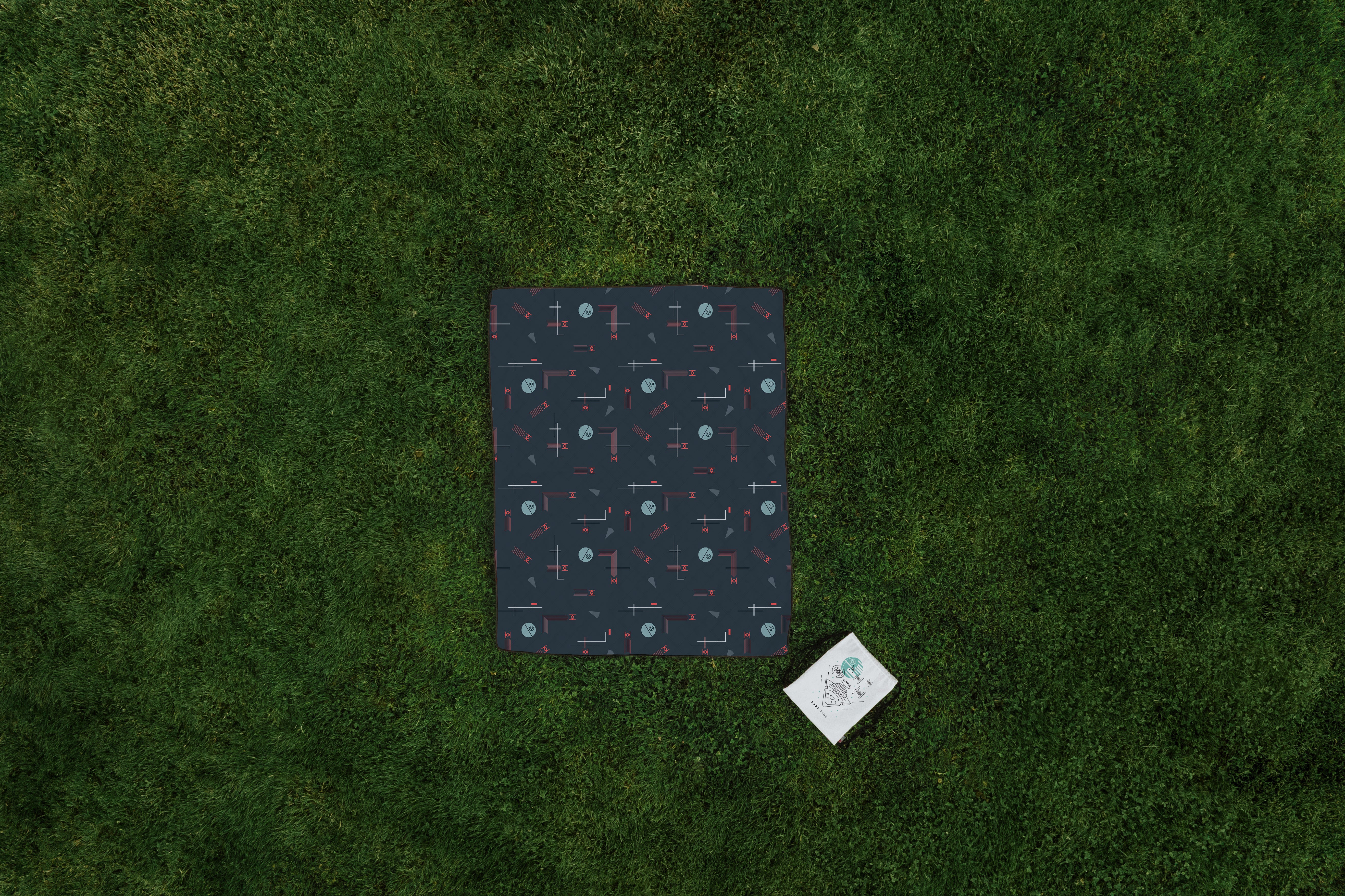 Star Wars Death Star - Impresa Picnic Blanket