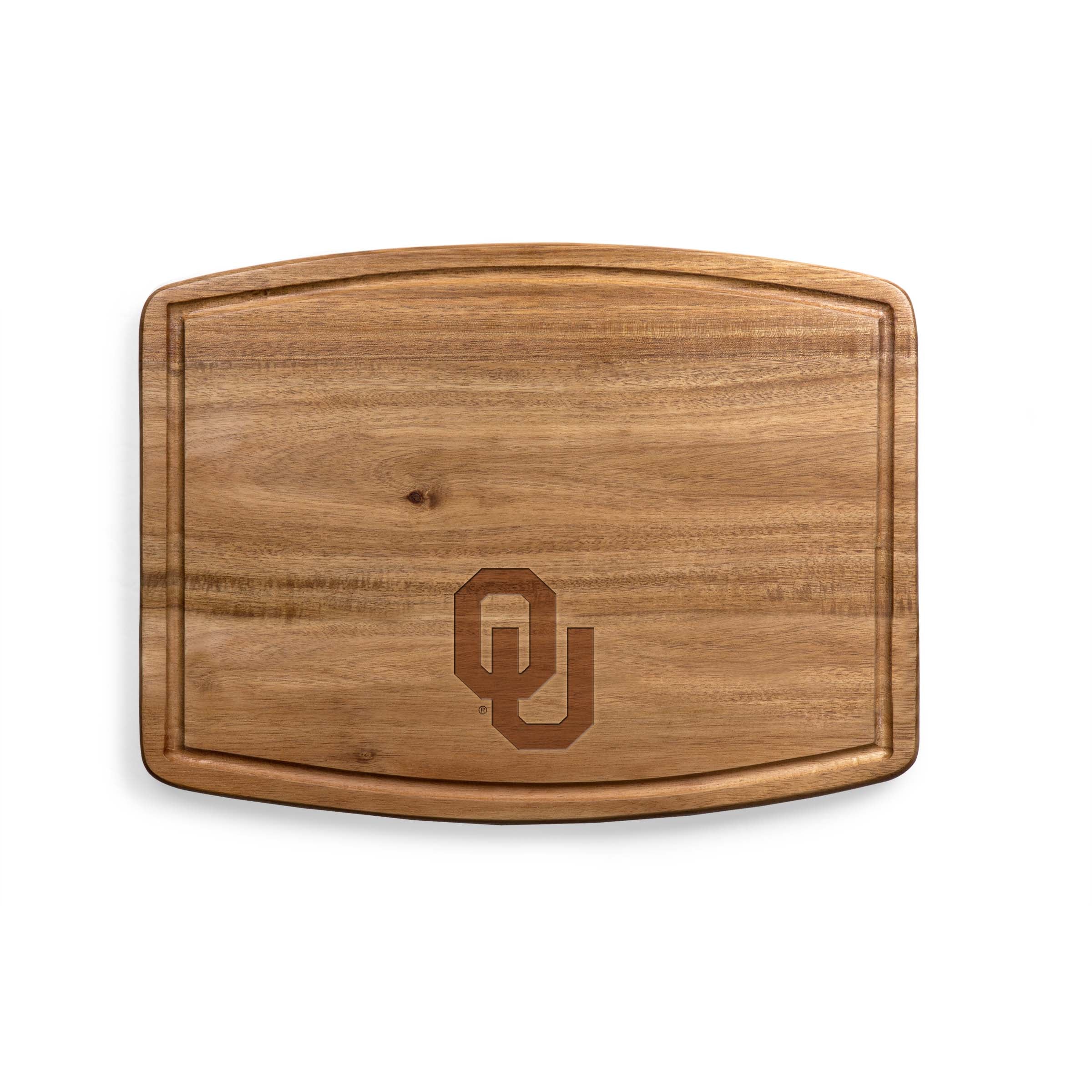 Oklahoma Sooners - Ovale Acacia Cutting Board