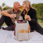 2 Bottle Insulated Wine & Cheese Cooler Tote