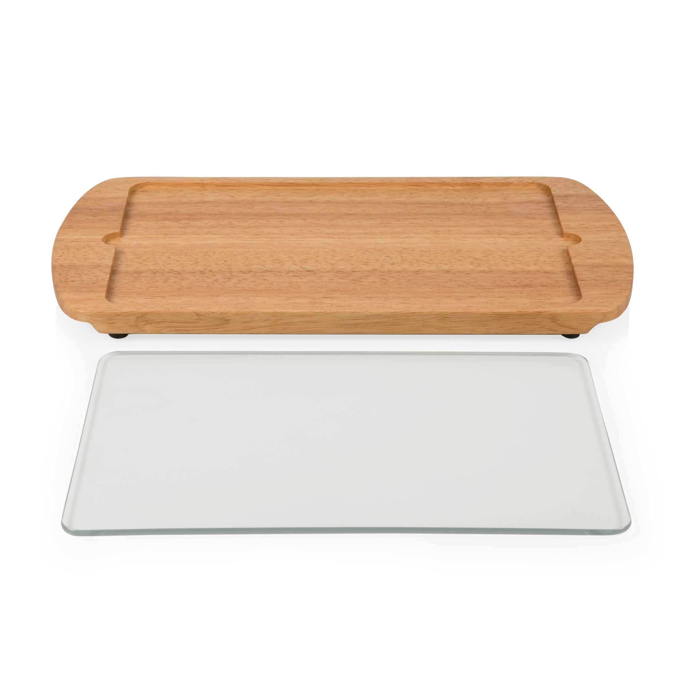 Billboard Glass Top Serving Tray