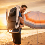 Monaco Reclining Beach Backpack Chair