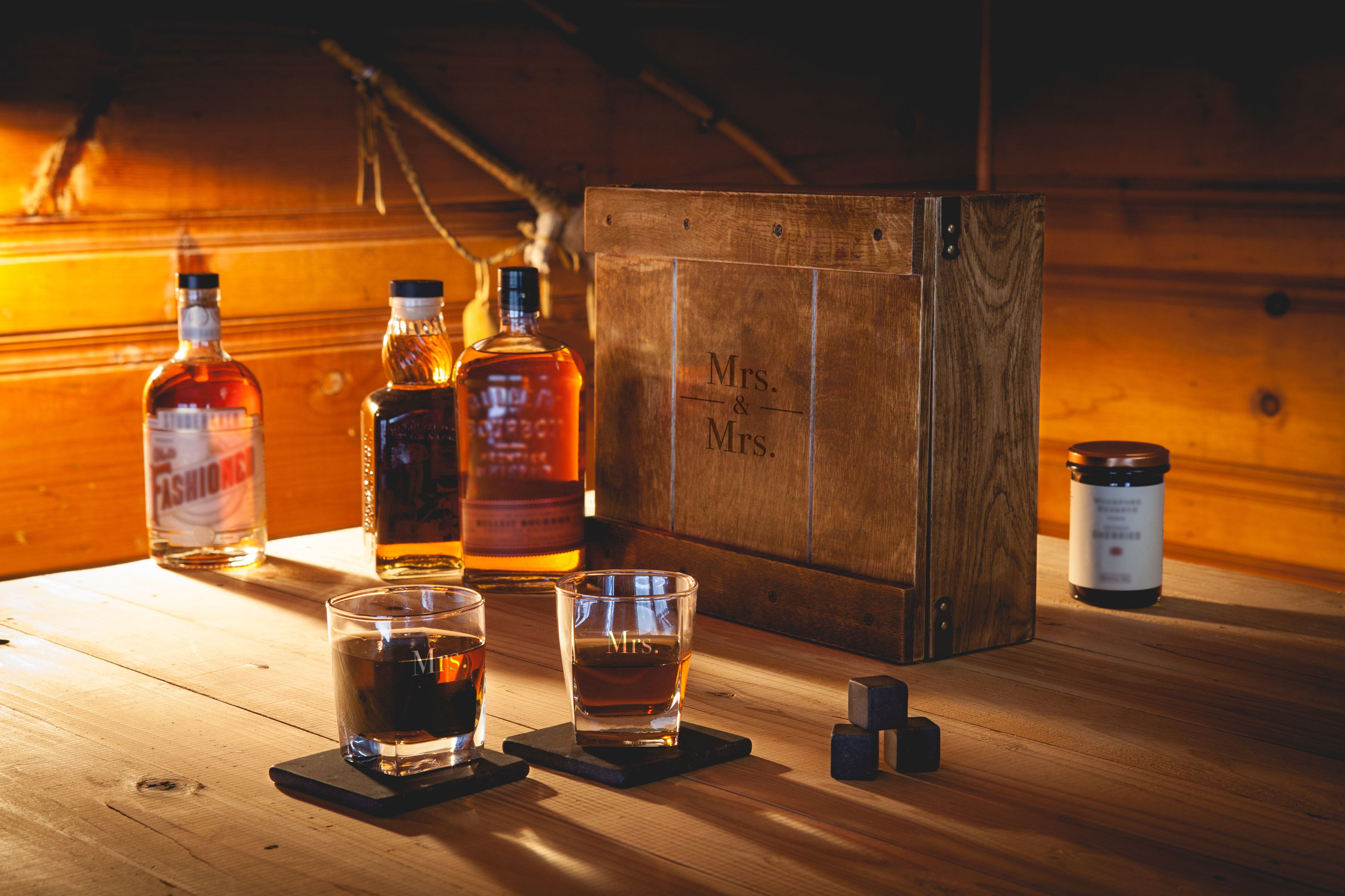 Wedding/Anniversary - Whiskey Box Gift Set