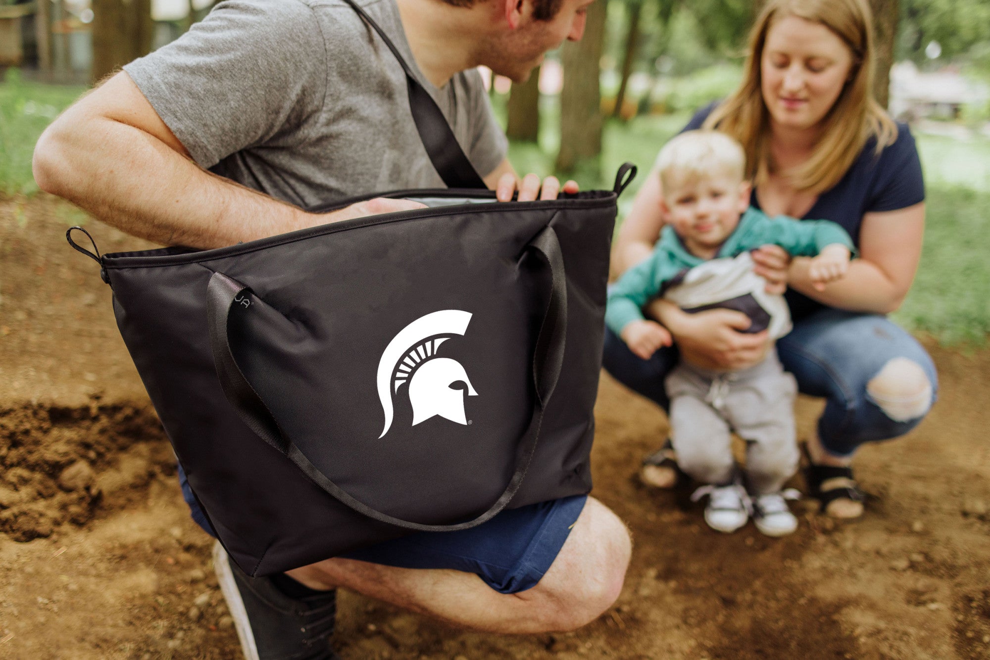 Michigan State Spartans - Tarana Recycled Cooler Tote Bag