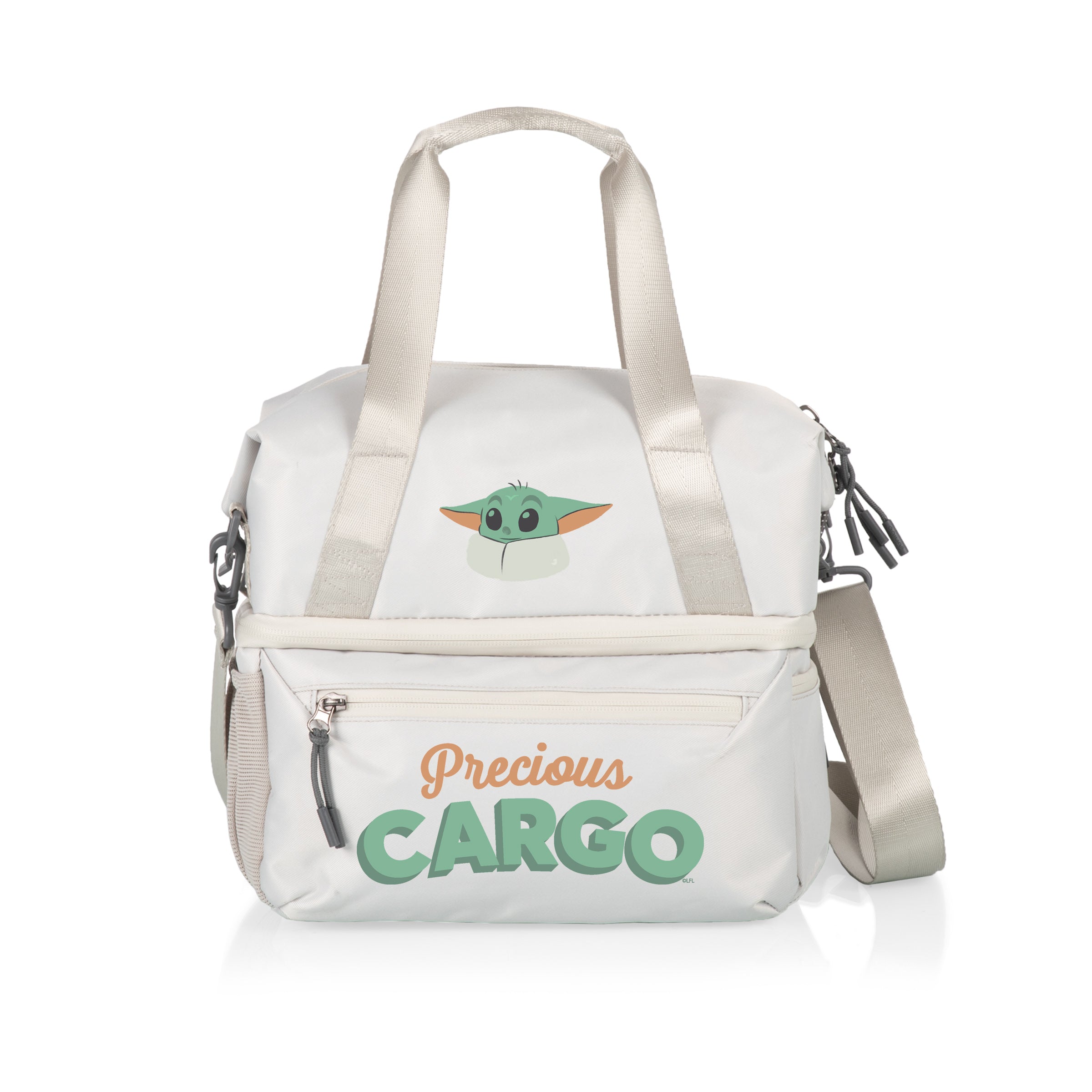 Mandalorian Grogu - Tarana Recycled Lunch Bag Cooler with Utensils