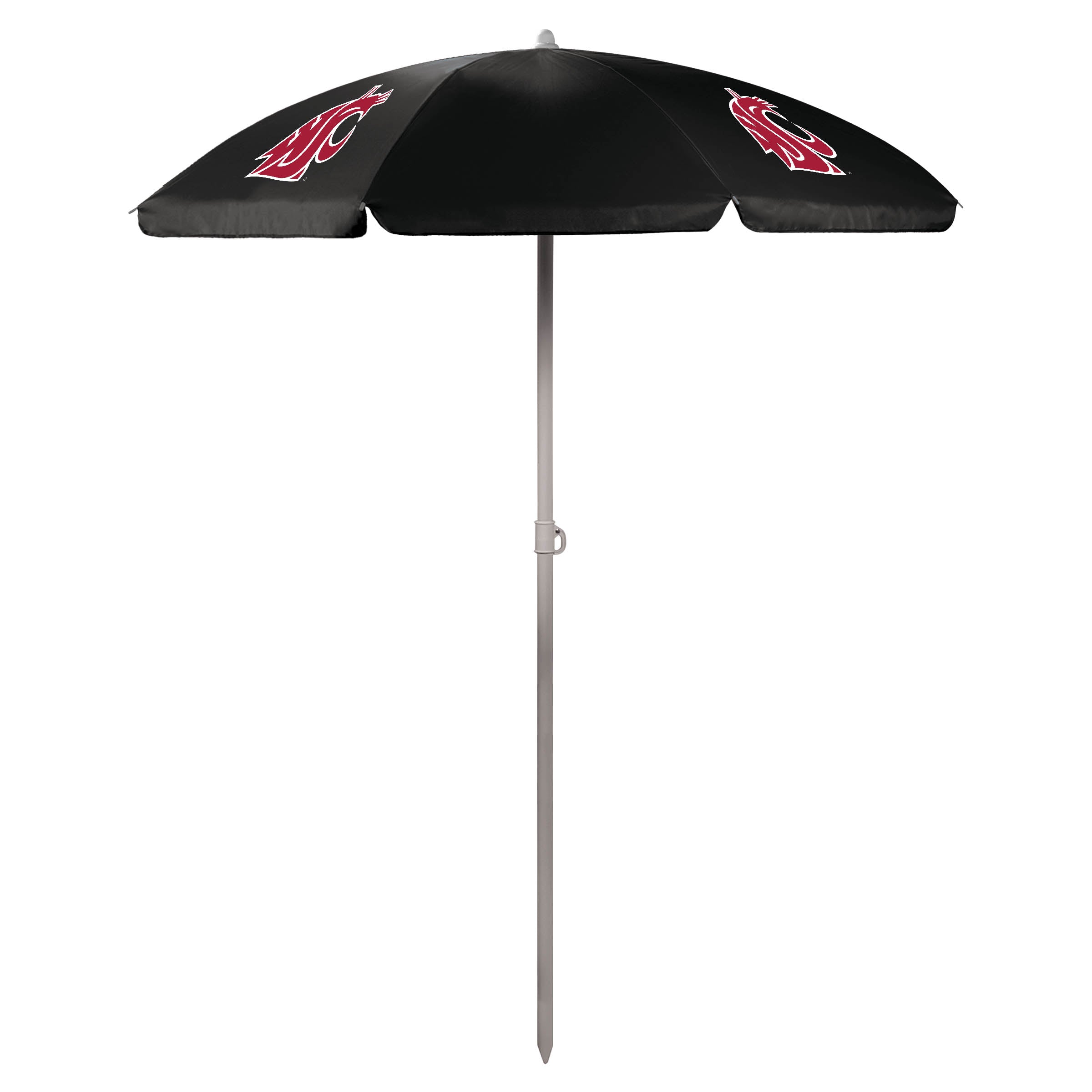 Washington State Cougars - 5.5 Ft. Portable Beach Umbrella