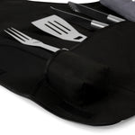 Rhode Island Rams - BBQ Apron Tote Pro Grill Set