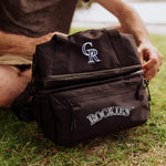 Colorado Rockies - Tarana Recycled Lunch Bag Cooler with Utensils