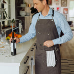 Collins Waxed Canvas Mixologist Apron