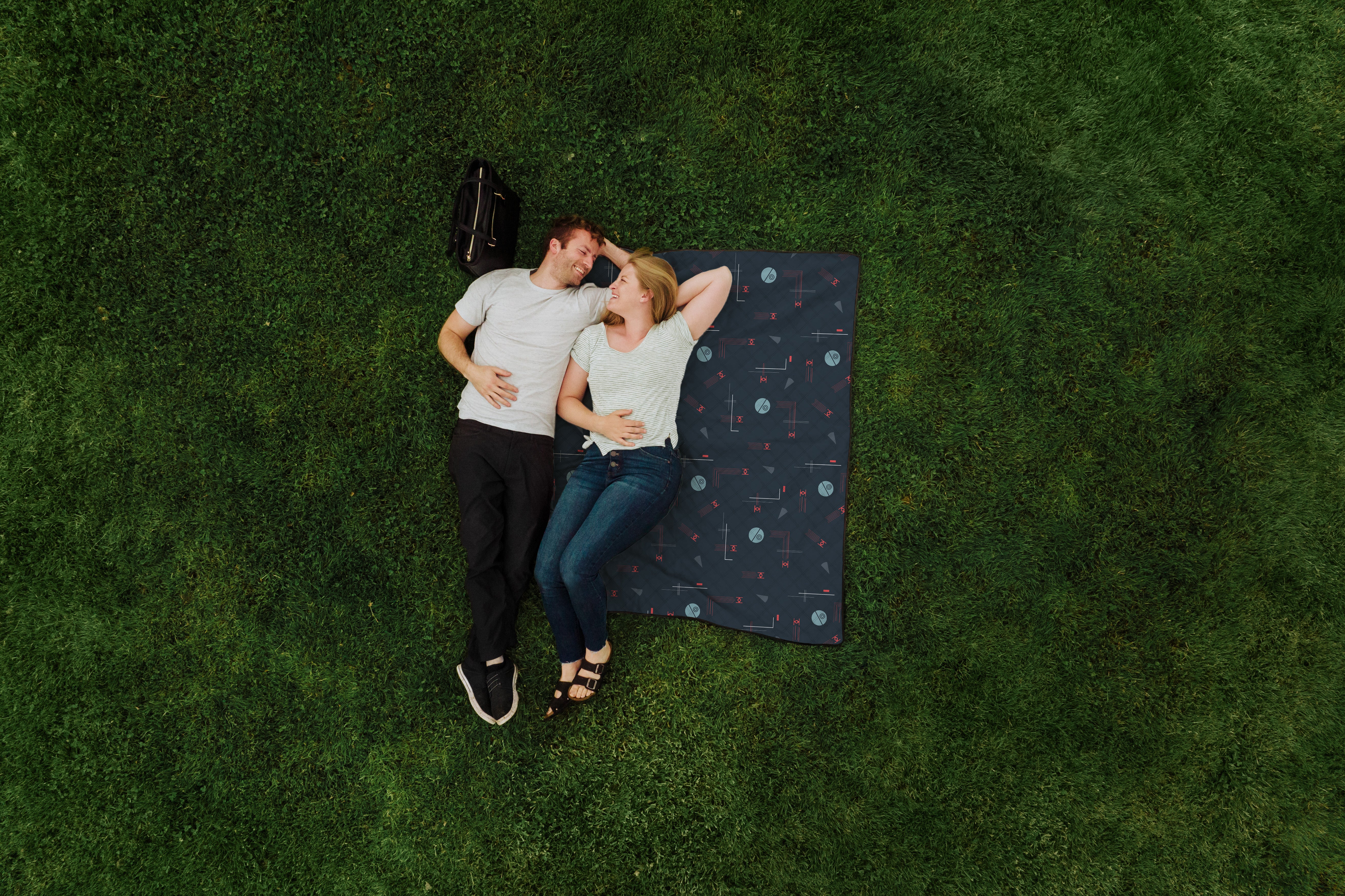 Star Wars Death Star - Impresa Picnic Blanket