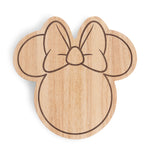 Minnie Mouse - Minnie Mouse Head Shaped Cheese Board with Tools