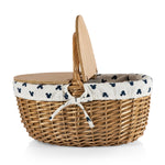 Mickey Mouse Silhouette - Country Picnic Basket