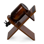 Growler Stand with 64oz Glass Growler