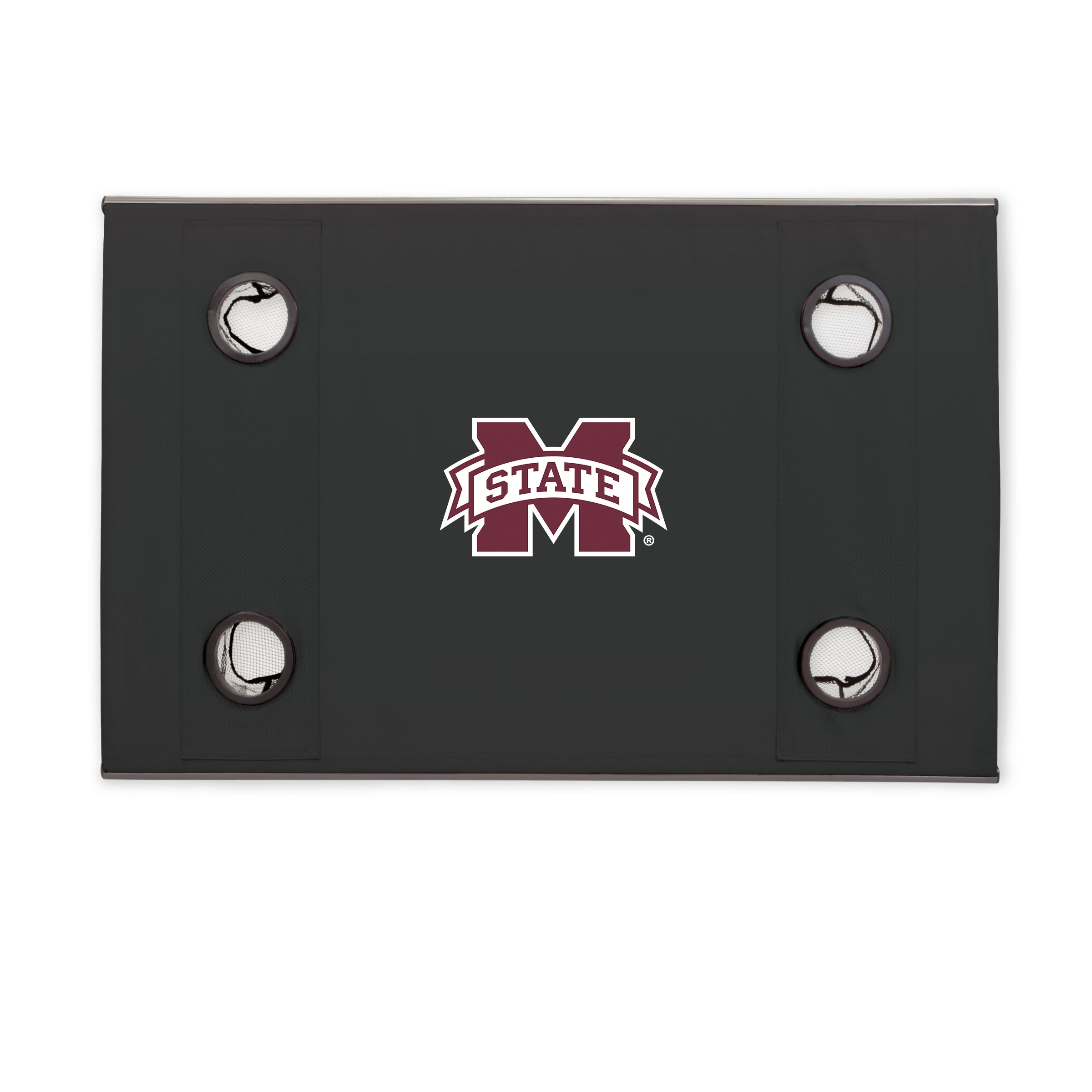 Mississippi State Bulldogs - Travel Table Portable Folding Table