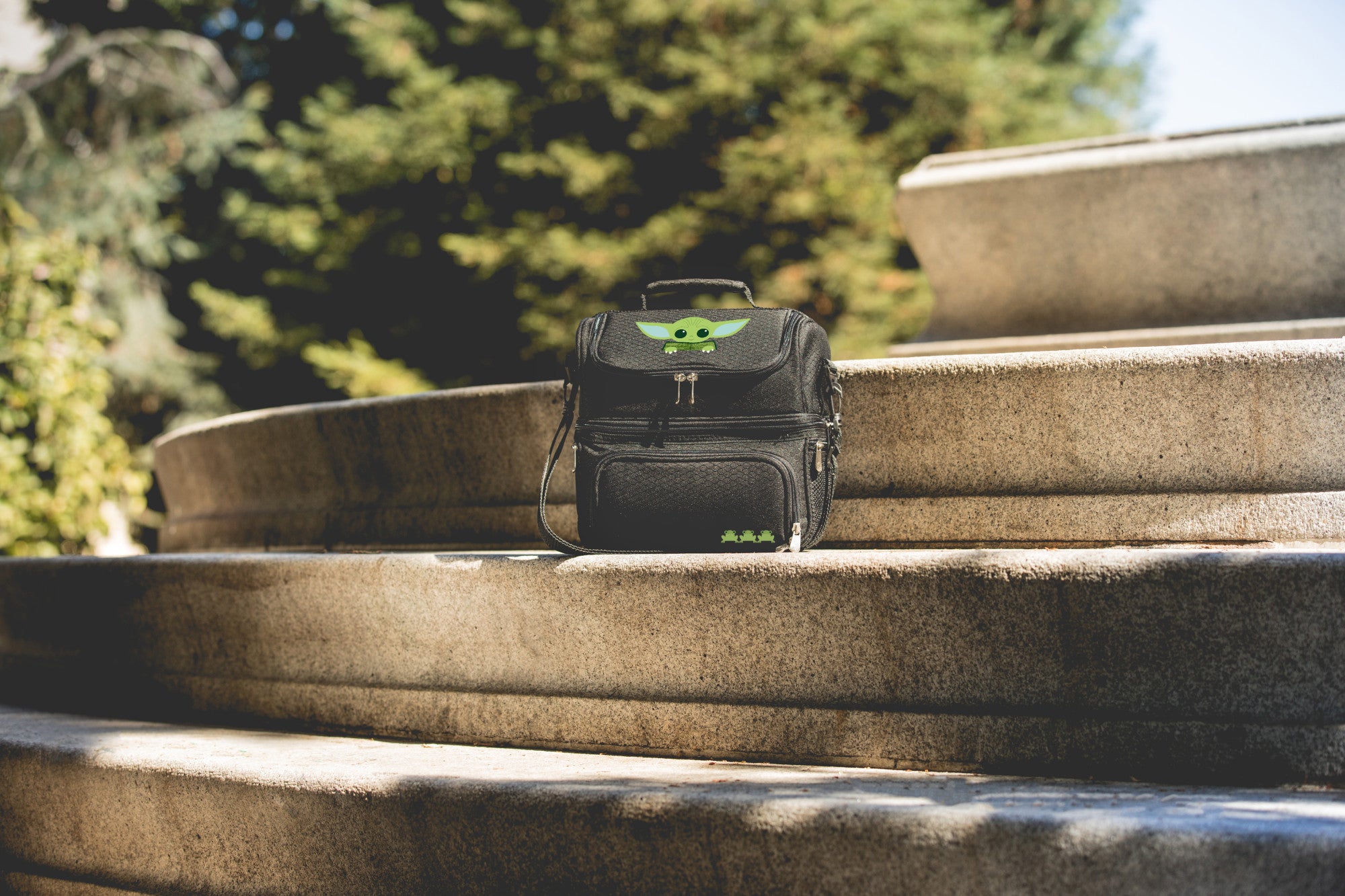 Mandalorian Grogu - Pranzo Lunch Bag Cooler with Utensils