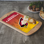 Arizona Cardinals - Billboard Glass Top Serving Tray