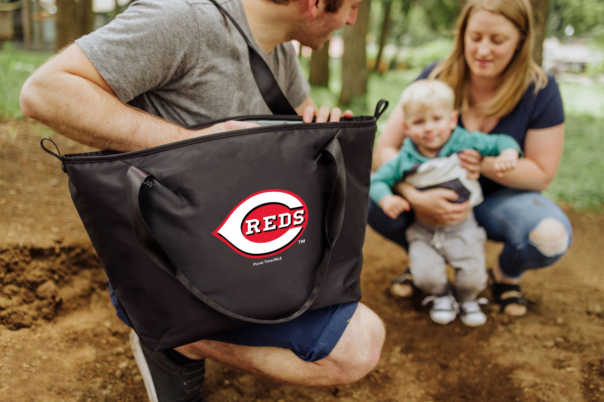 Cincinnati Reds - Tarana Recycled Cooler Tote Bag