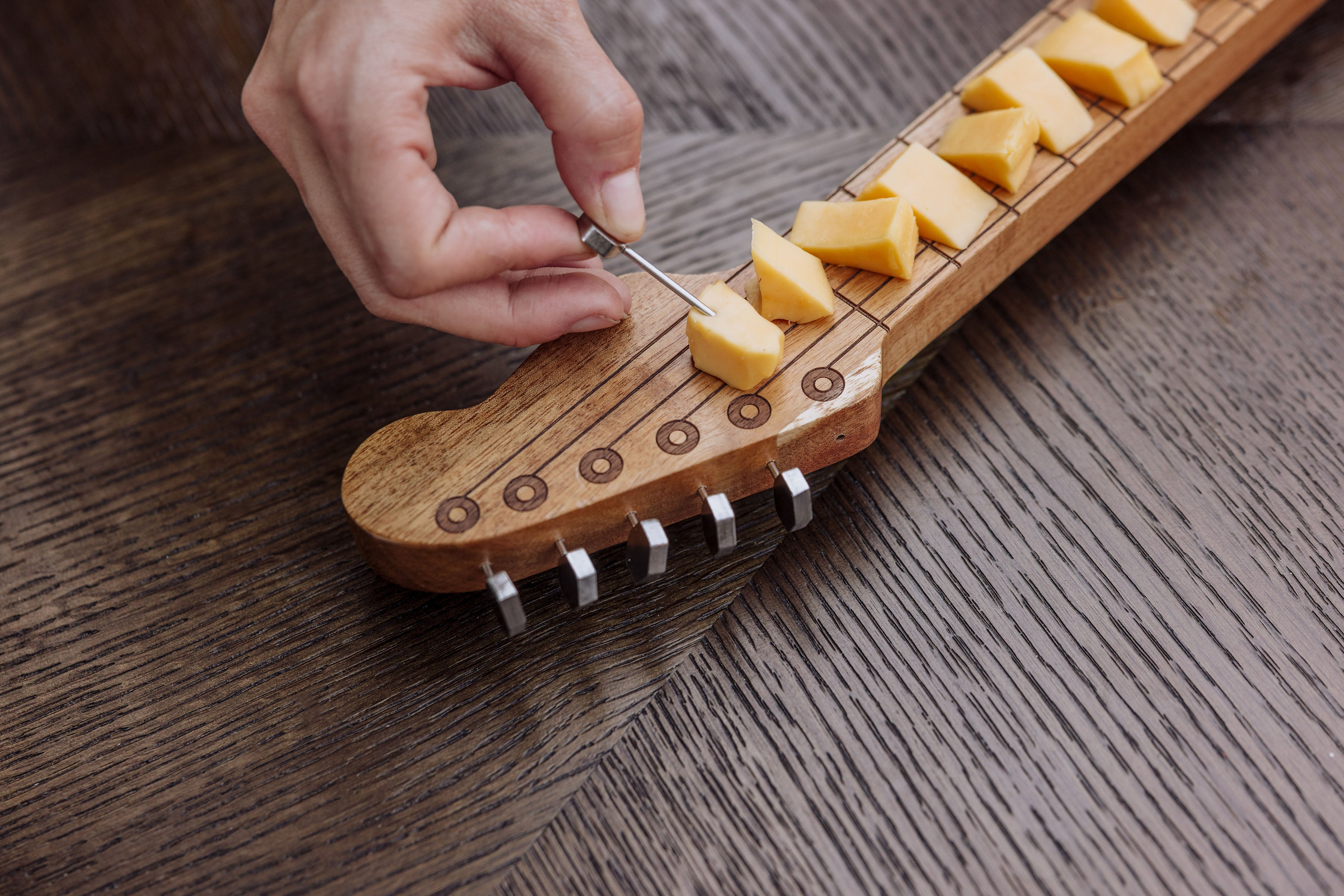 Guitar Legend Cheese Board