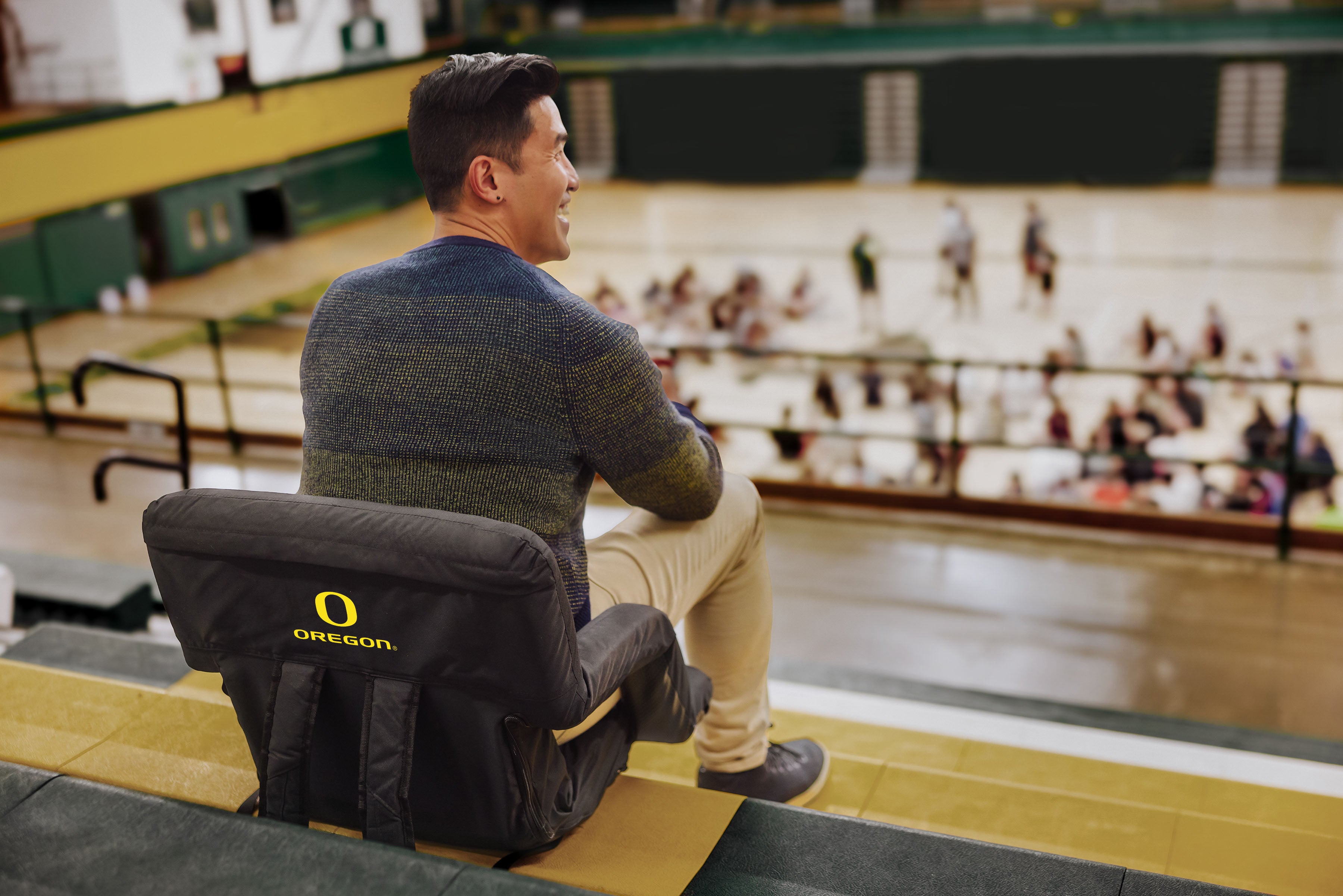Oregon Ducks - Ventura Portable Reclining Stadium Seat