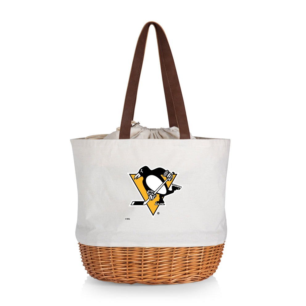 Coronado Canvas and Willow Basket Tote