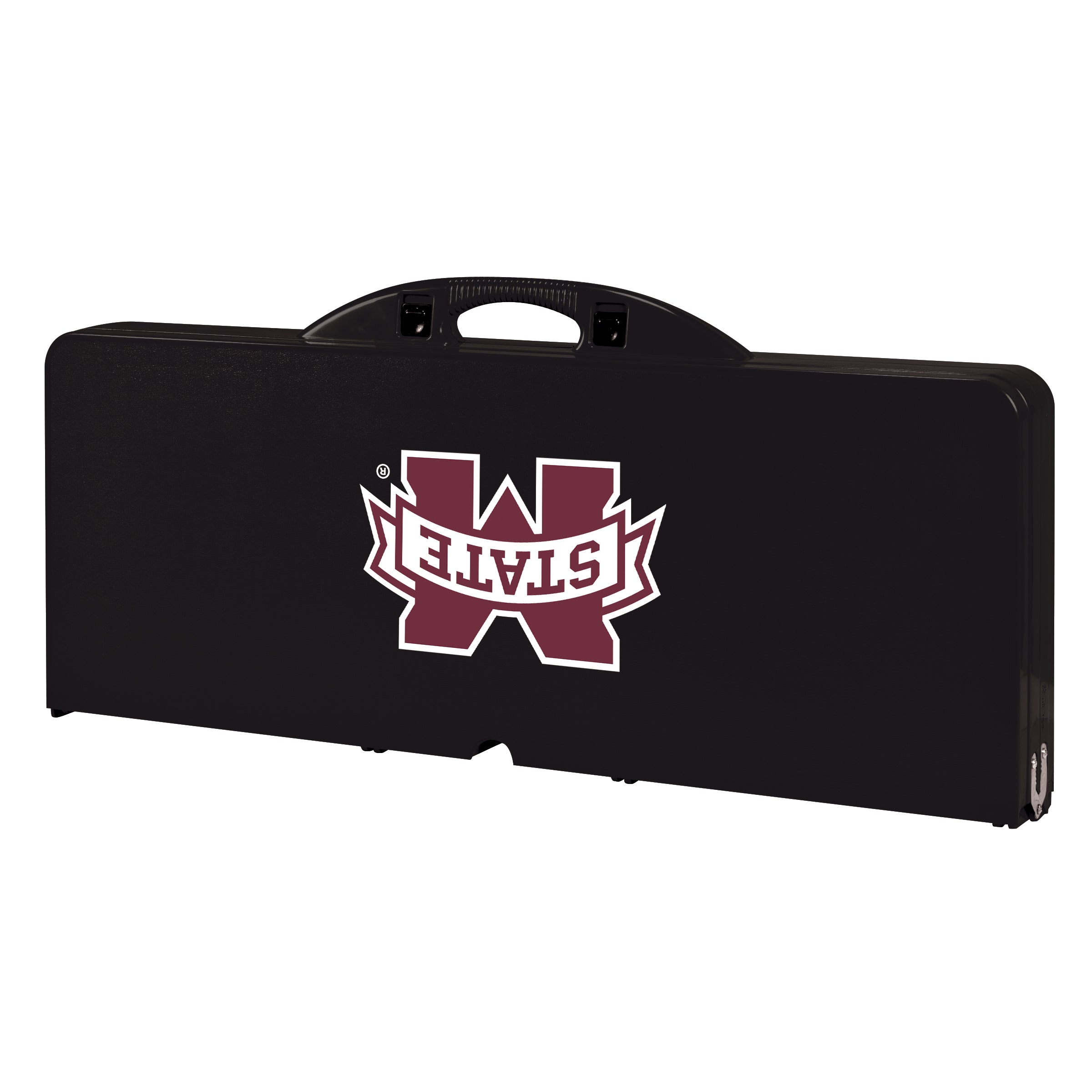 Mississippi State Bulldogs - Picnic Table Portable Folding Table with Seats