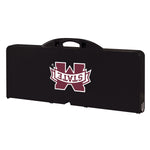 Mississippi State Bulldogs - Picnic Table Portable Folding Table with Seats