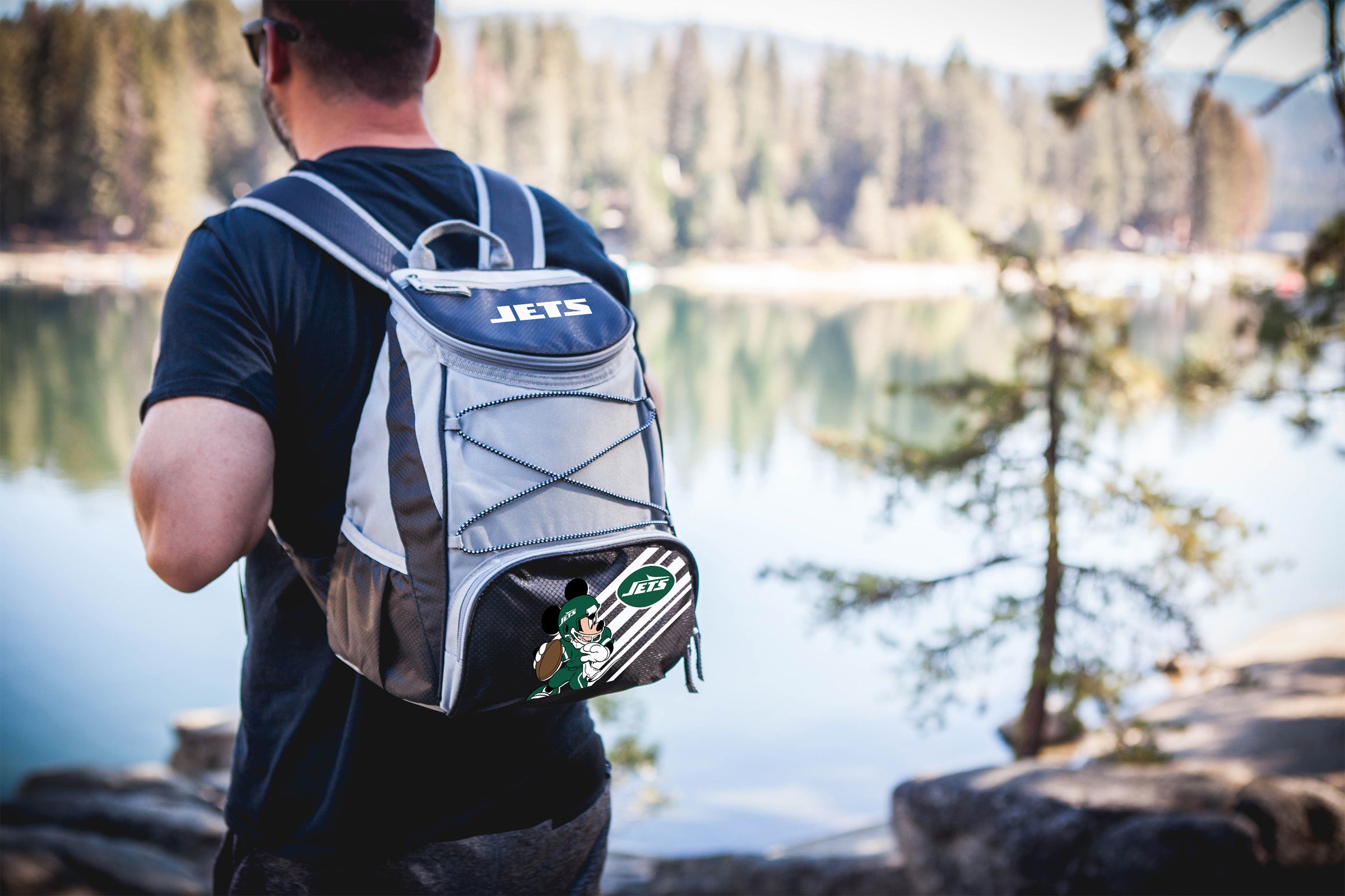 New York Jets Mickey Mouse - PTX Backpack Cooler