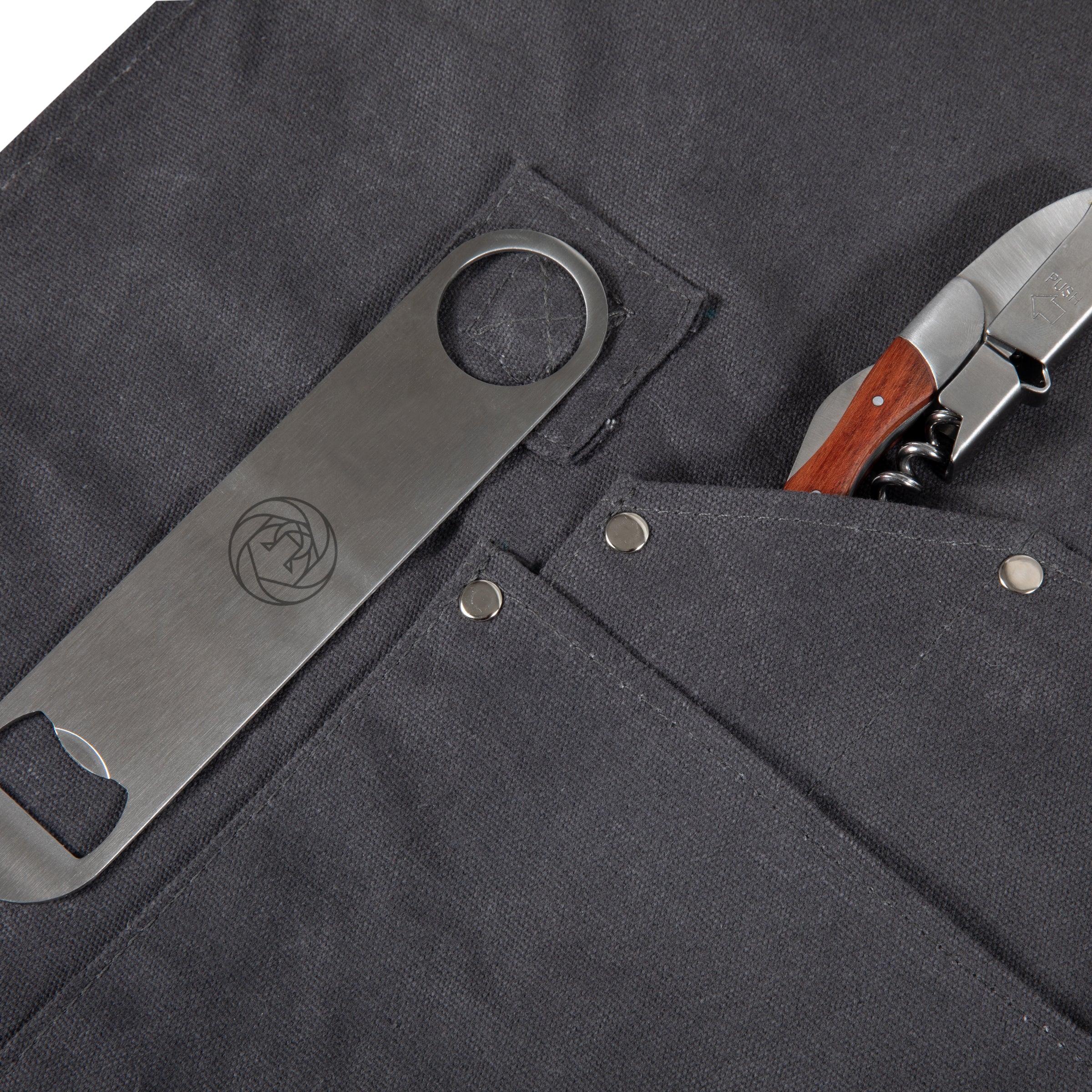 Collins Waxed Canvas Mixologist Apron