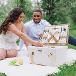 Lemongrove Picnic Basket for 2 - Bees & Lemons