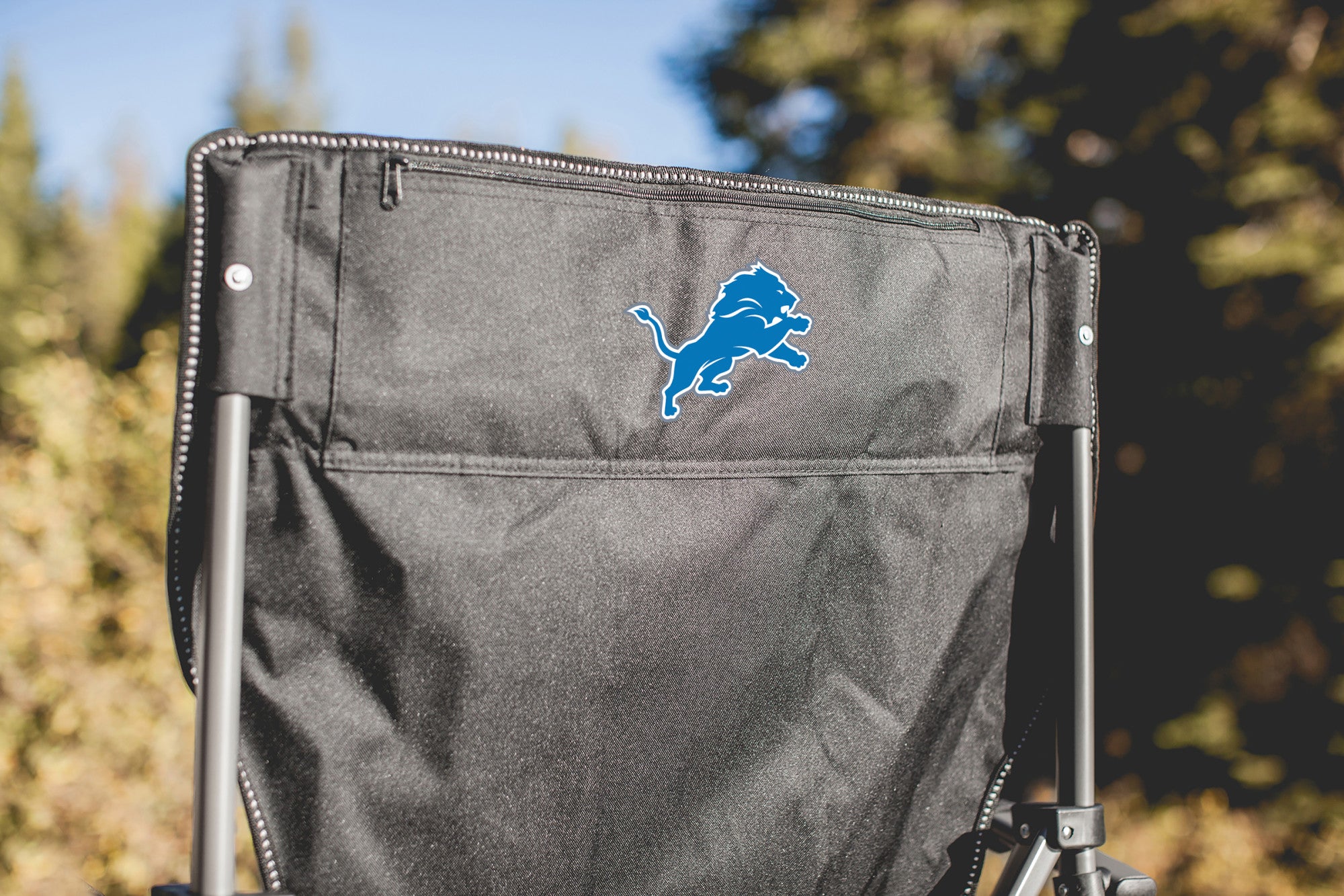 Detroit Lions Logo - Big Bear XXL Camping Chair with Cooler
