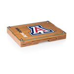 Arizona Wildcats - Concerto Glass Top Cheese Cutting Board & Tools Set
