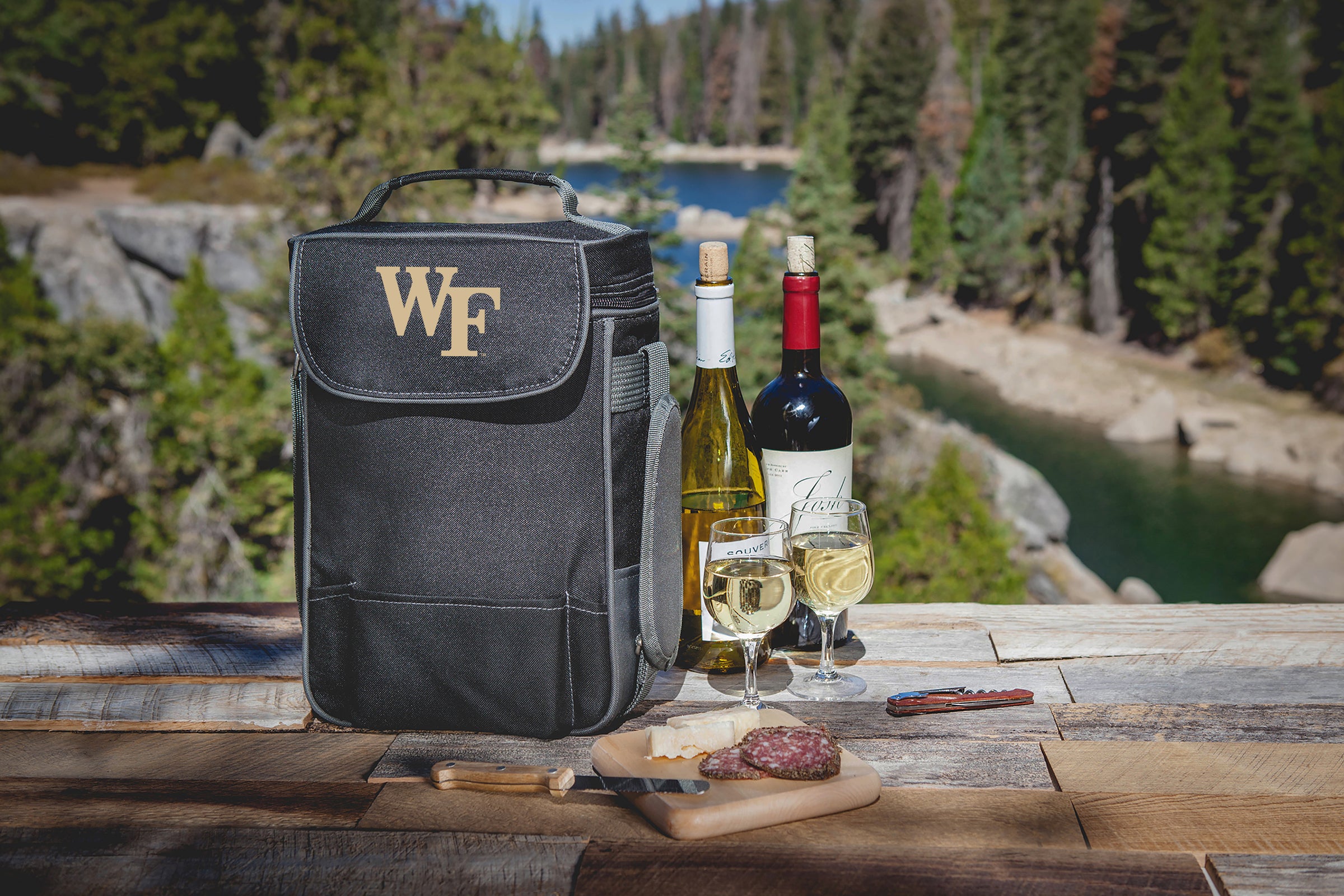Wake Forest Demon Deacons - Duet Wine & Cheese Tote