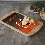 Cincinnati Bengals - Billboard Glass Top Serving Tray