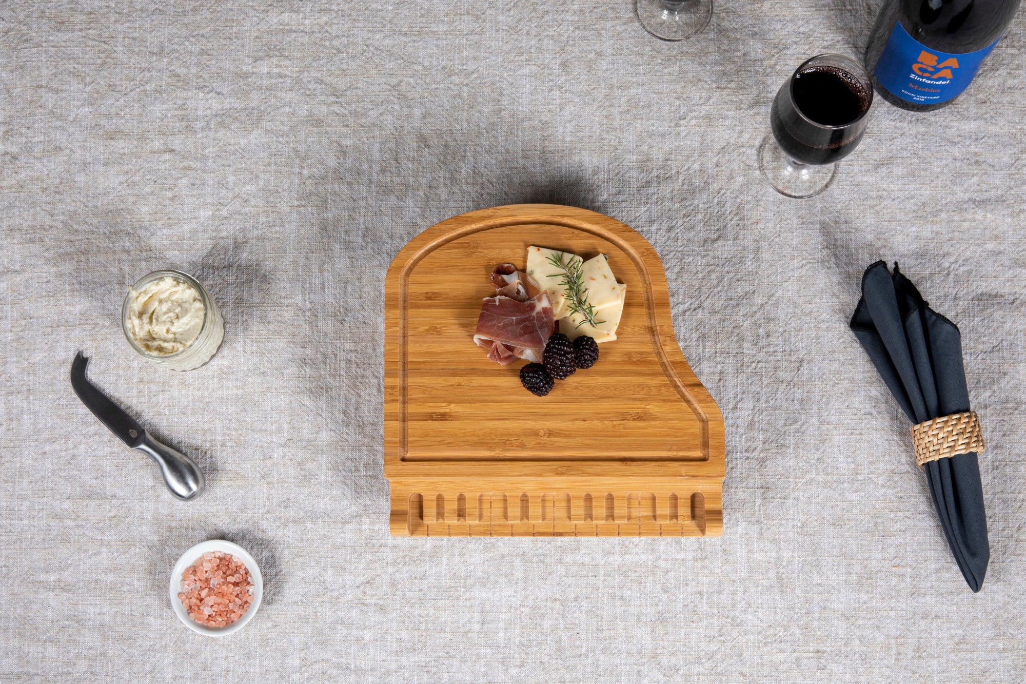 Disney 100 - Piano Cheese Cutting Board & Tools Set