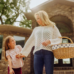 Mickey Mouse Silhouette - Country Picnic Basket