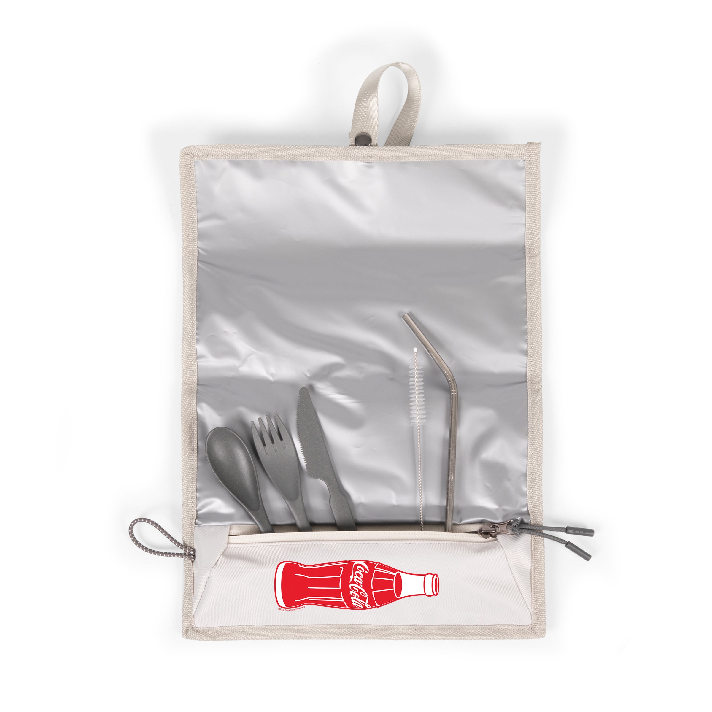 Coca-Cola - Tarana Recycled Lunch Bag Cooler with Utensils