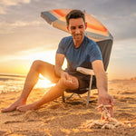 Monaco Reclining Beach Backpack Chair