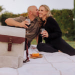 2 Bottle Insulated Wine & Cheese Cooler Tote