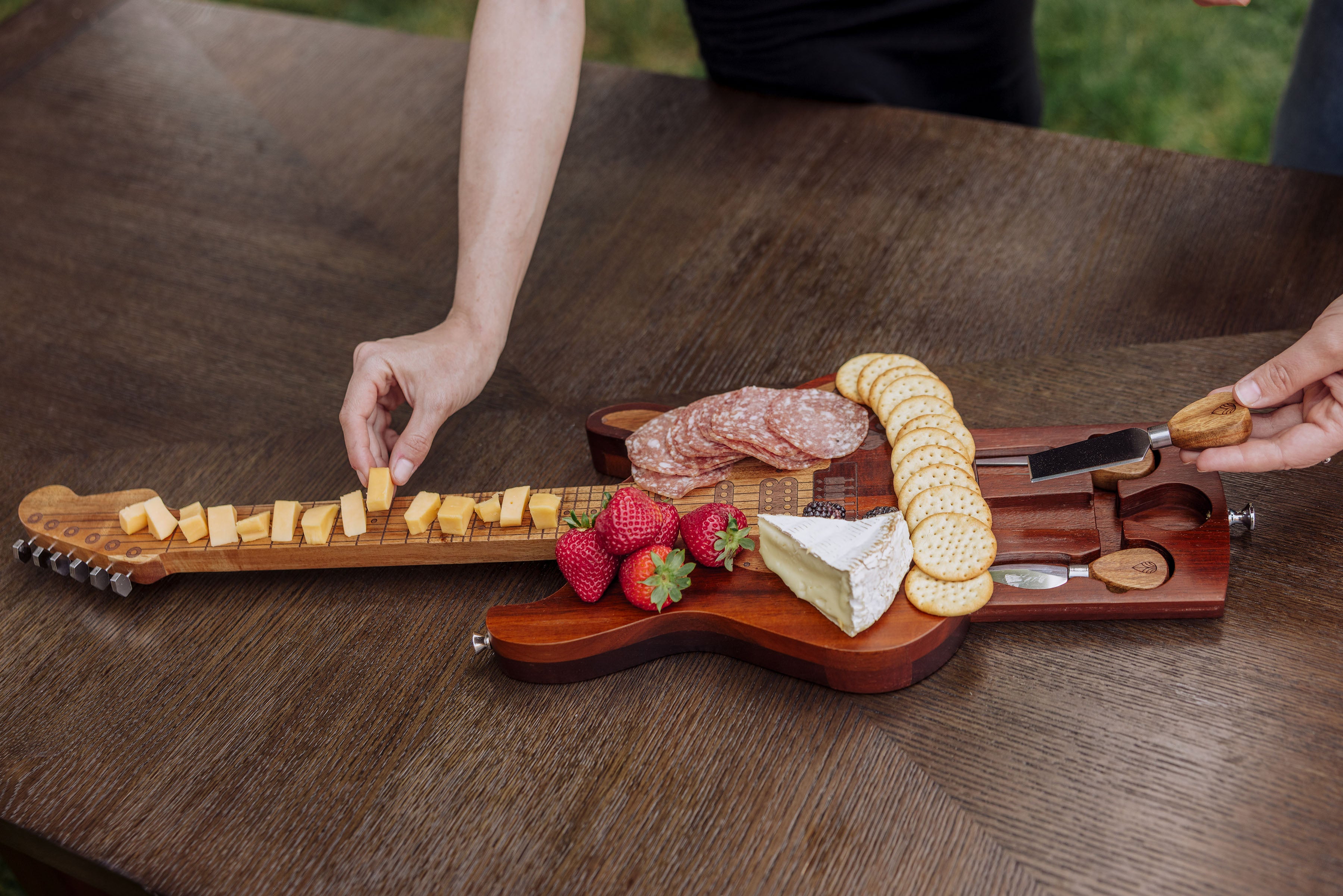 Guitar Legend Cheese Board