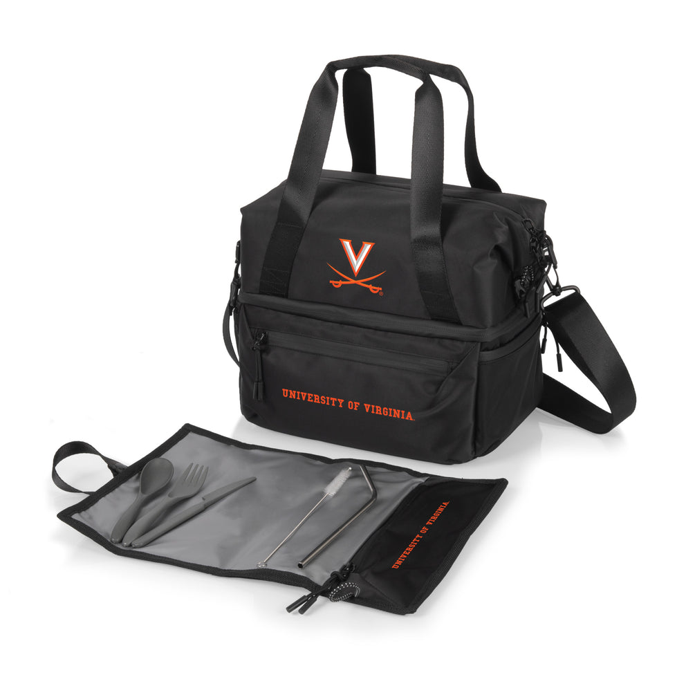 Virginia Cavaliers - Tarana Recycled Lunch Bag Cooler with Utensils