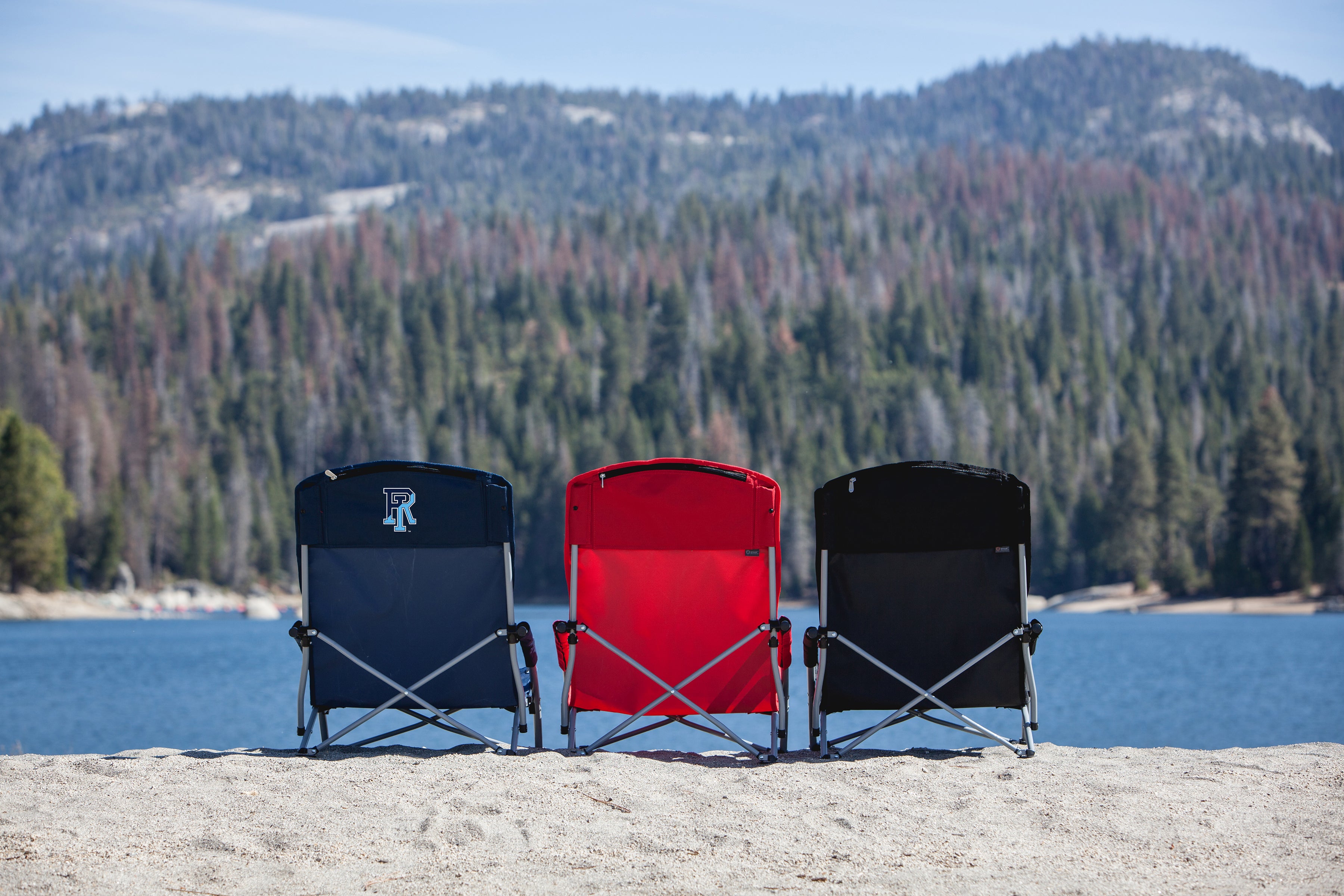 Rhode Island Rams - Tranquility Beach Chair with Carry Bag