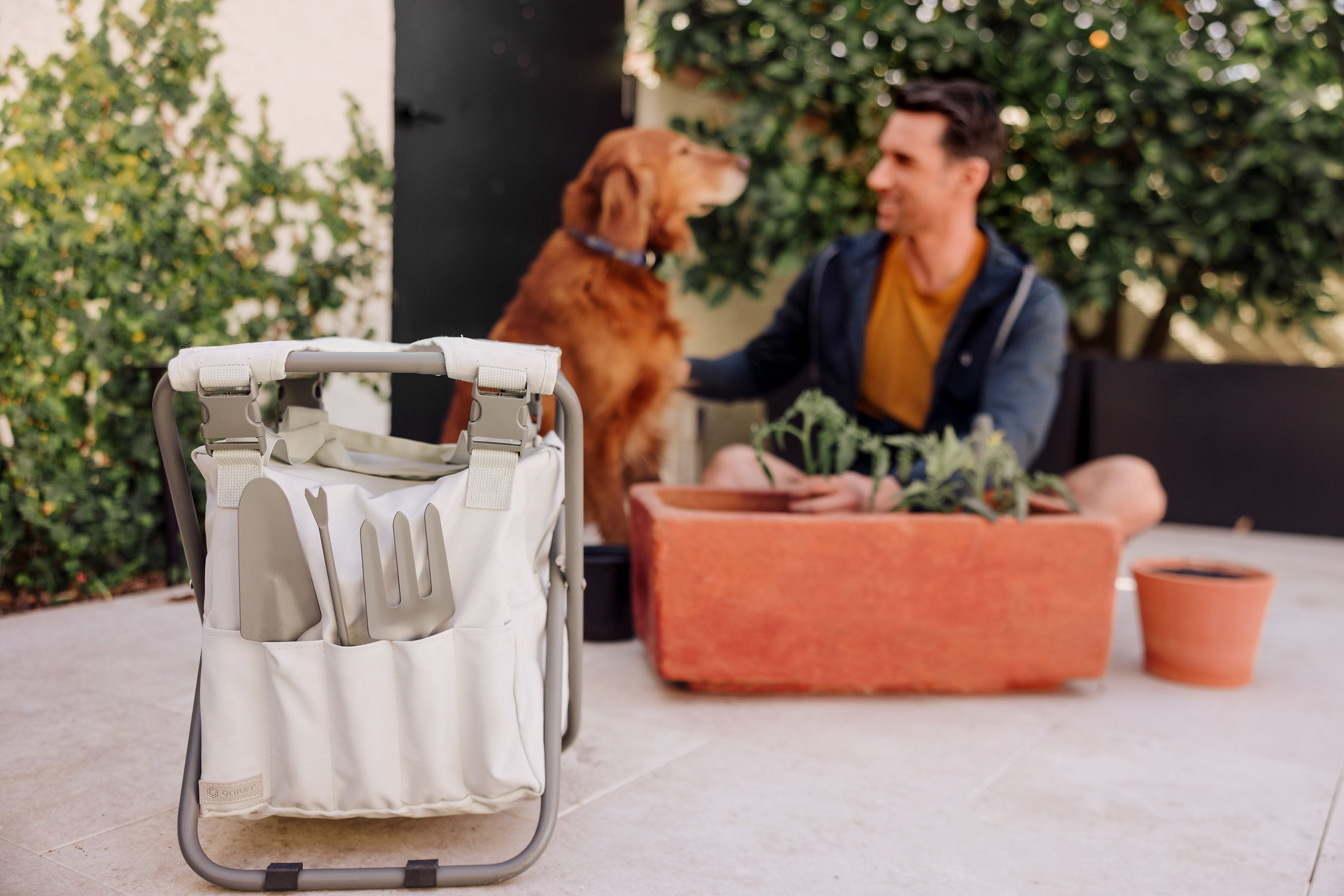 Gardener 2.0 Folding Seat with Tools