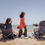 Rhode Island Rams - Tranquility Beach Chair with Carry Bag
